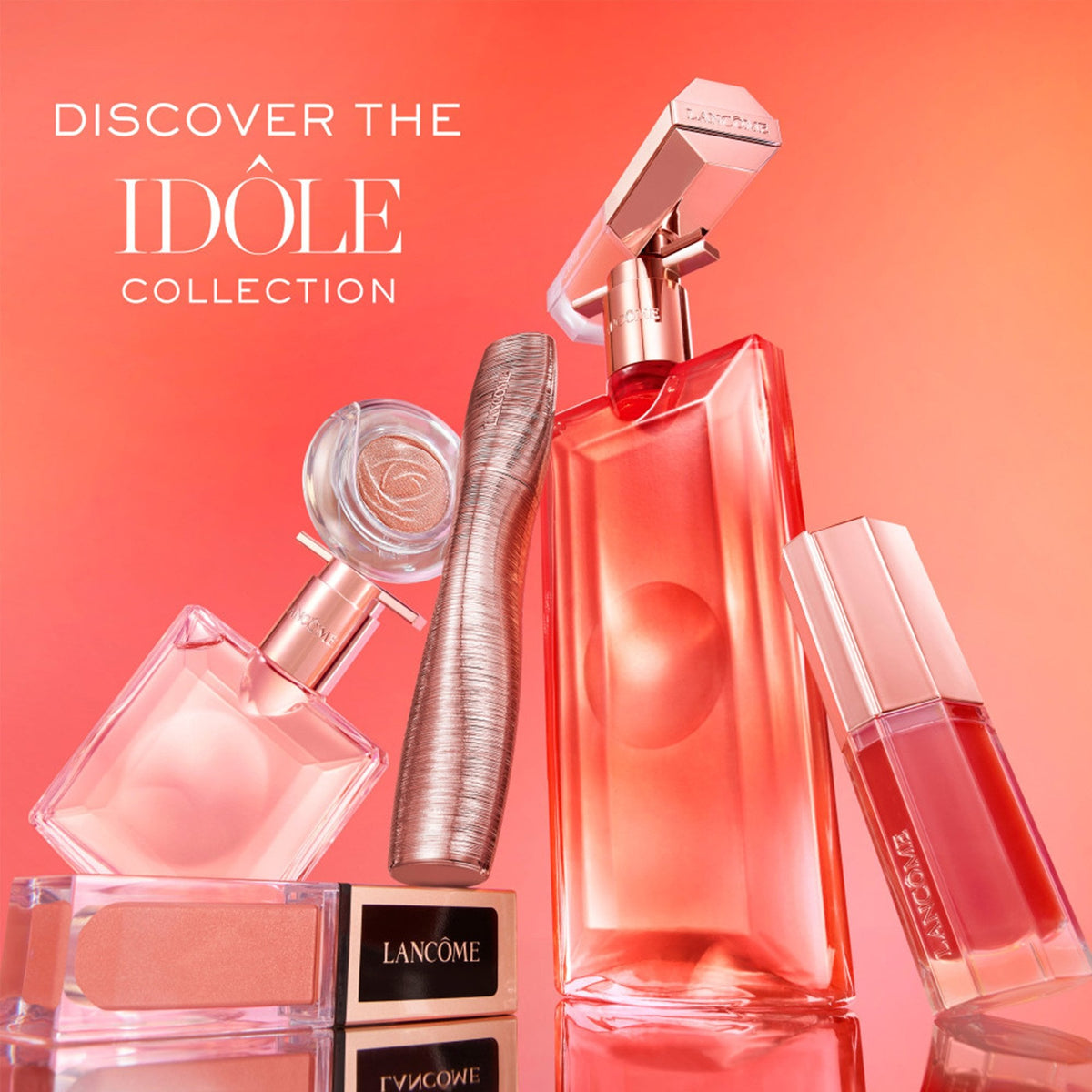 Lancome Idole Peach and Roses Eau De Parfum 100ml Spray - Tophatter Daily Deals
