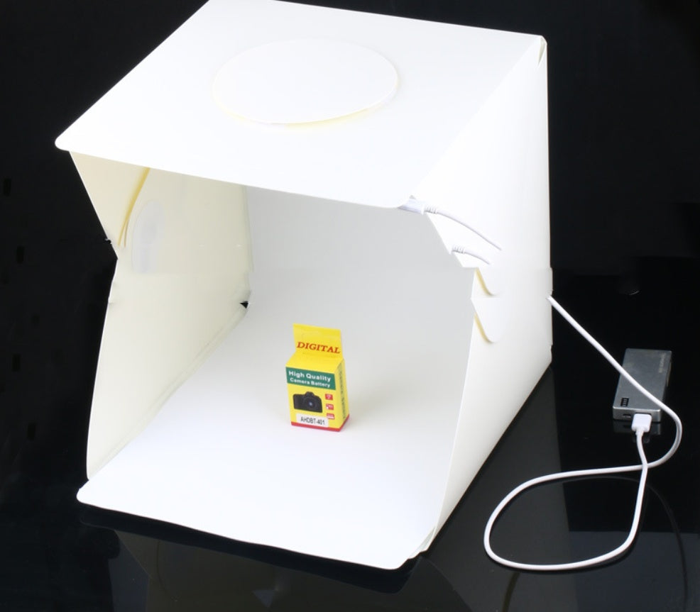 30cm Studio LED small studio soft light box Taobao products photo photography light box props equipment 0 - Tophatter Daily Deals