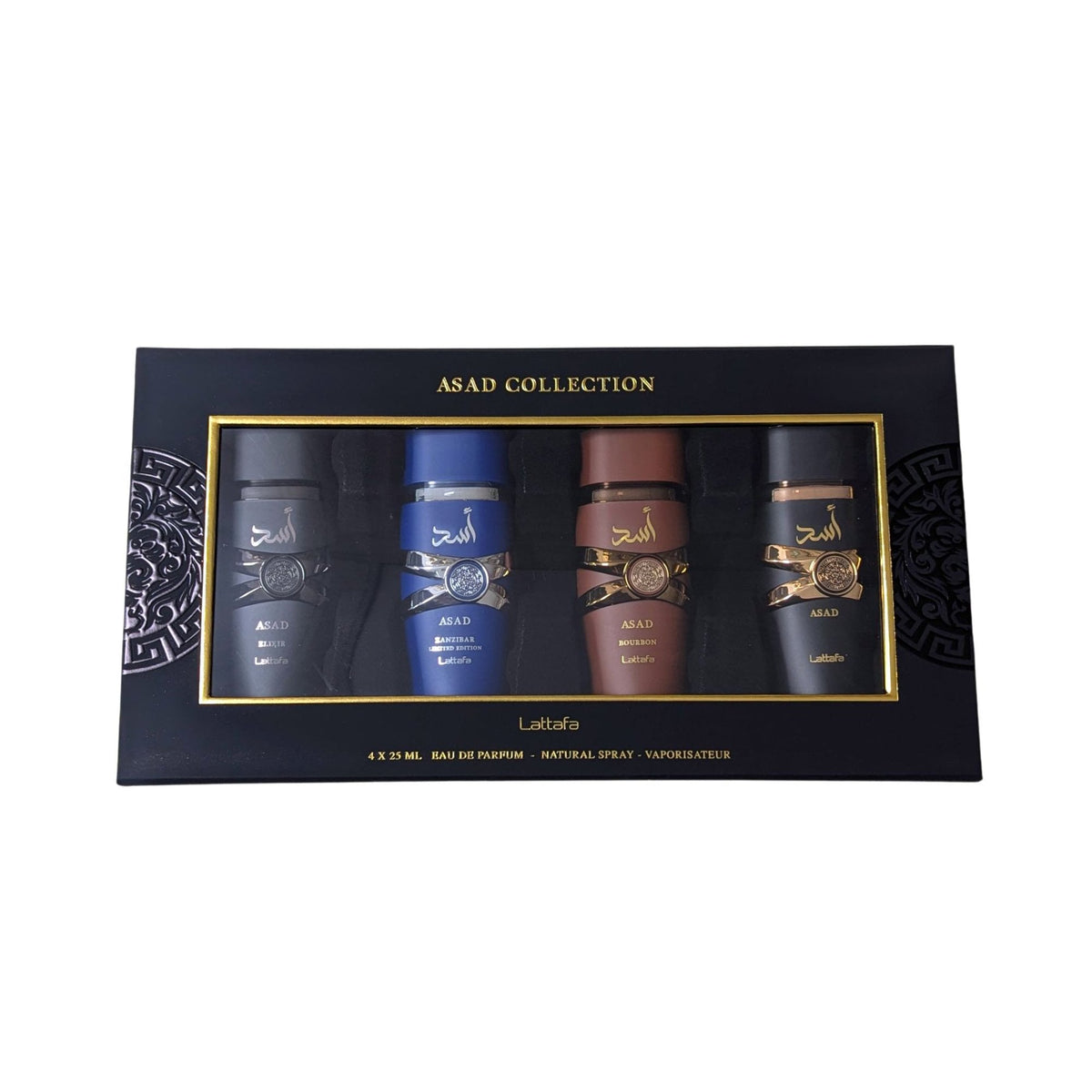 Lattafa Asad Collection Eau De Parfum 25ml x 4 Gift Set