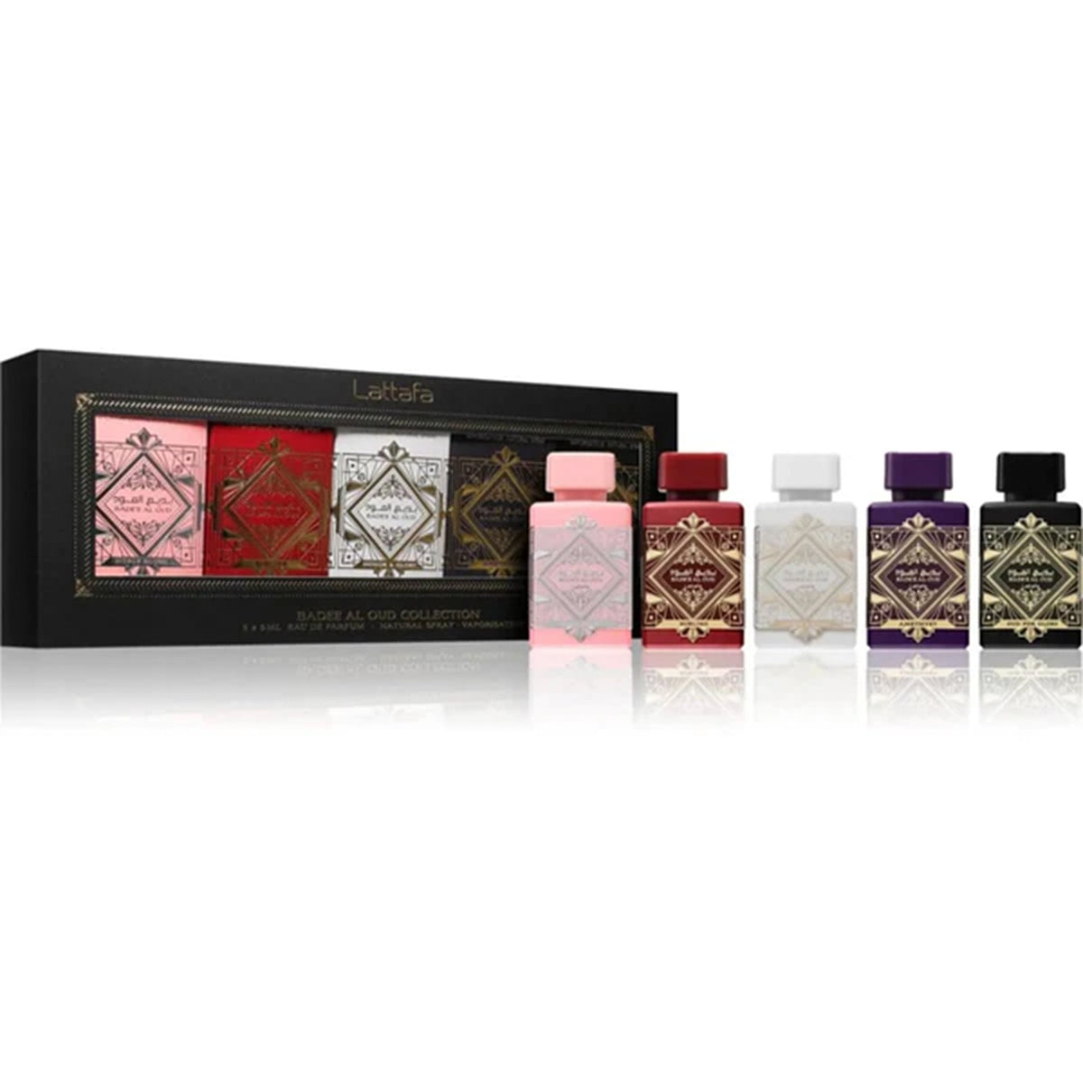 Lattafa Bade'e Al Oud Collection Eau De Parfum 25ml x 4 Gift Set Default Title - Tophatter Daily Deals
