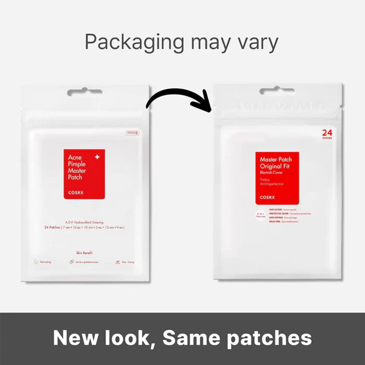 COSRX Master Patch Original Fit Patch 24pcs Sachets - Tophatter Daily Deals