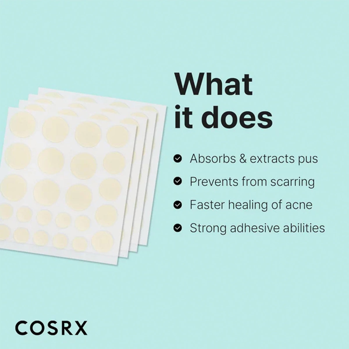 COSRX Master Patch Original Fit Patch 24pcs Sachets - Tophatter Daily Deals