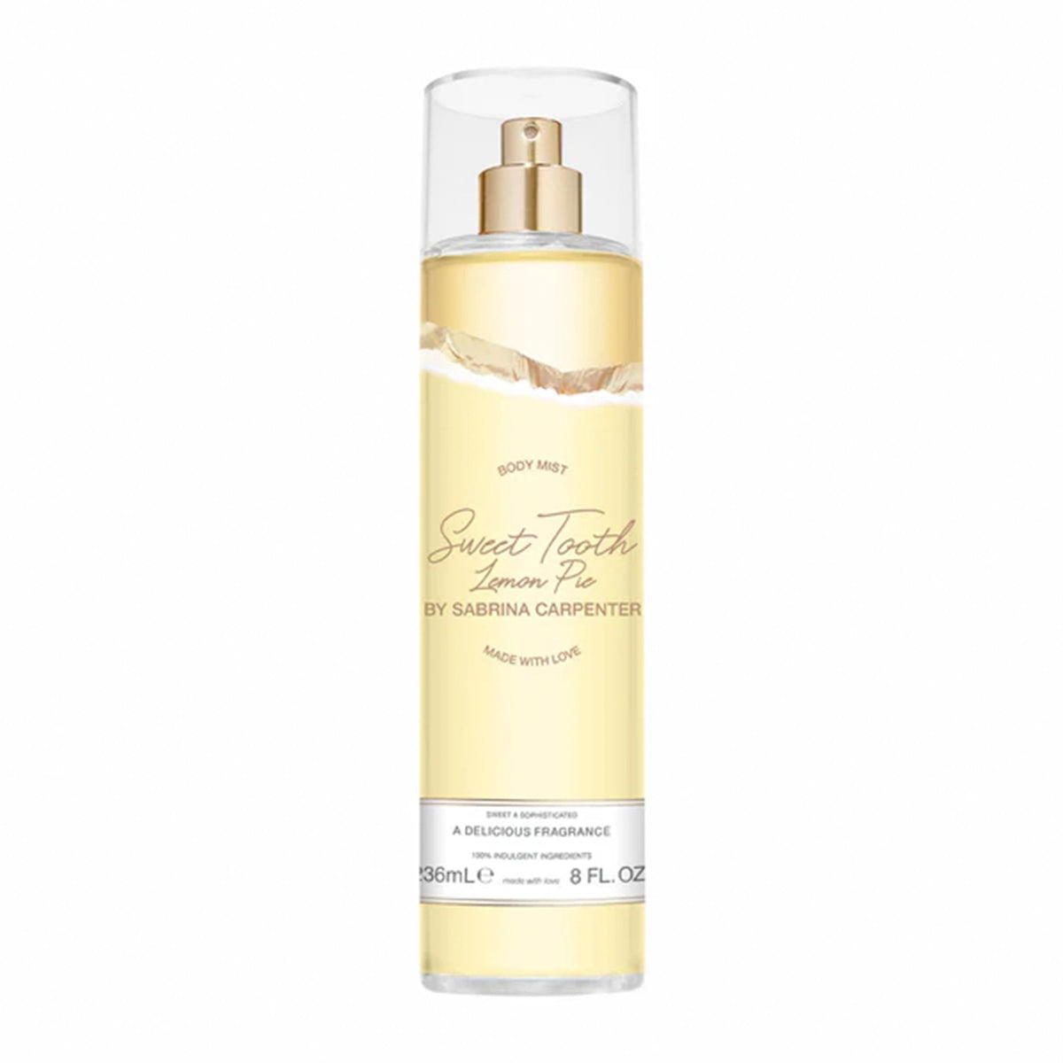 Sabrina Carpenter Sweet Tooth Lemon Pie Body Mist 236ml Spray Default Title - Tophatter Daily Deals