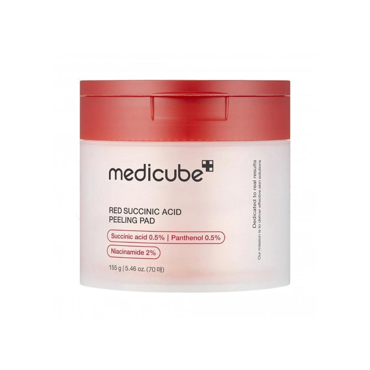 Medicube Red Succinic Acid Peeling Pad 155g Tub Default Title - Tophatter Daily Deals