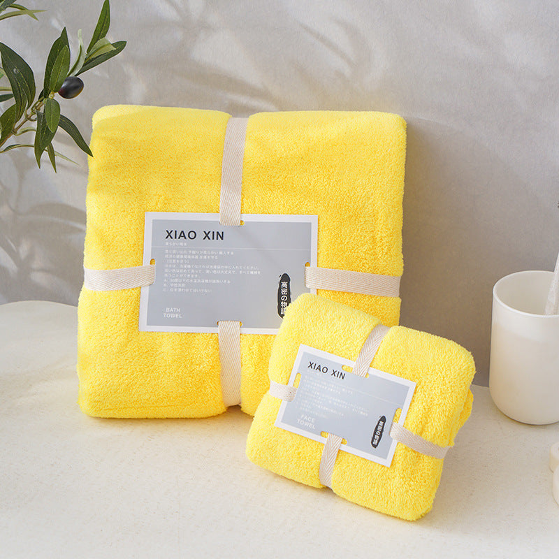Absorbent Bath Towel For Mother And Child 29style 70x140 plus 34x74 0 - Tophatter Daily Deals