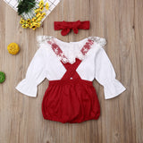 A three-piece summer suit for girls 0 - Tophatter Daily Deals