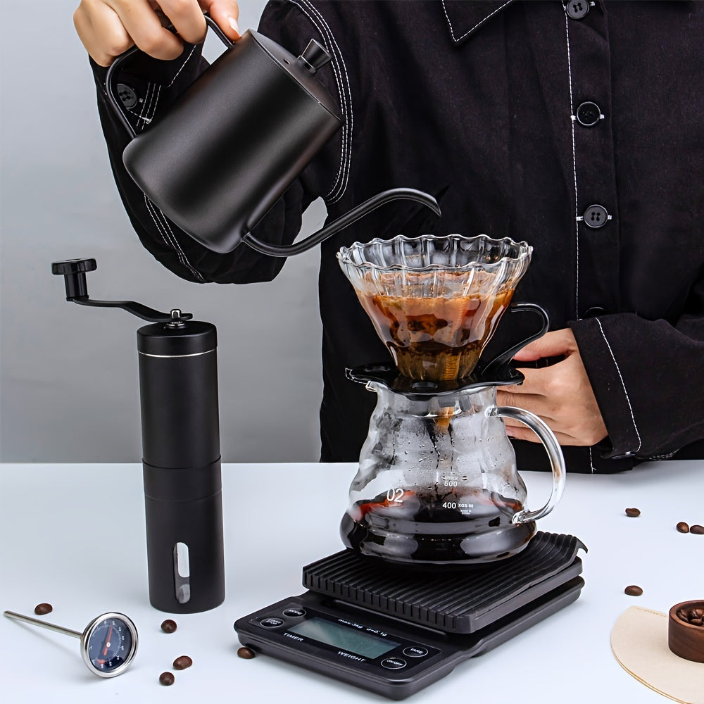 Coffee Kit Manual Gift Set (8pcs) Appliances > Kitchen Appliances > Coffee Machines & Accessories - Tophatter Daily Deals