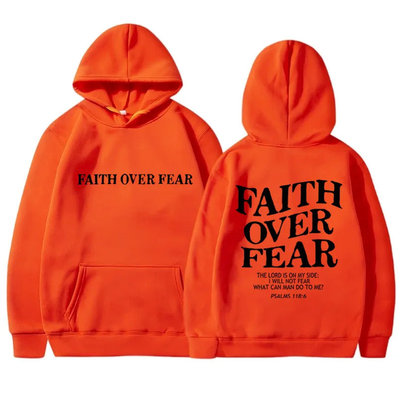 Warm Relaxed Unisex Hoodie - Fleece Lined Polyester, Street Orange 3D Changing Face Moving Picture Frame - Tophatter Daily Deals