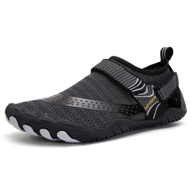 Beach shoes casual walking shoes A021Black 0 - Tophatter Daily Deals