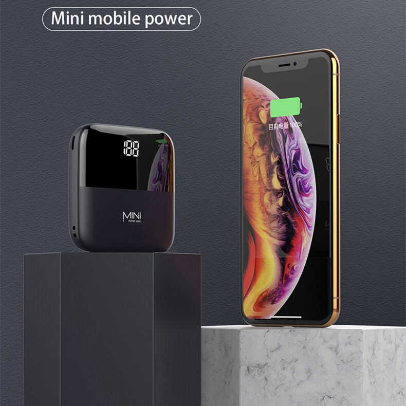Android Large Capacity Mini Portable Power Bank 0 - Tophatter Daily Deals