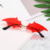 Bat shape personalized glasses 0 - Tophatter Daily Deals