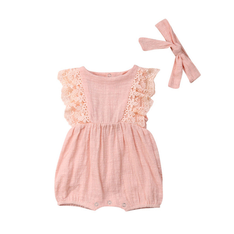 Breathable multicolor jumpsuit Pink 0 - Tophatter Daily Deals