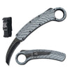 Carbon Fiber Tactical Auto Karambit Dual Action OTF Knife Collectible Weapons - Tophatter Daily Deals