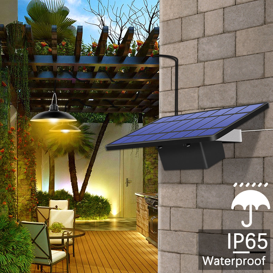 16LED solar chandelier 0 - Tophatter Daily Deals