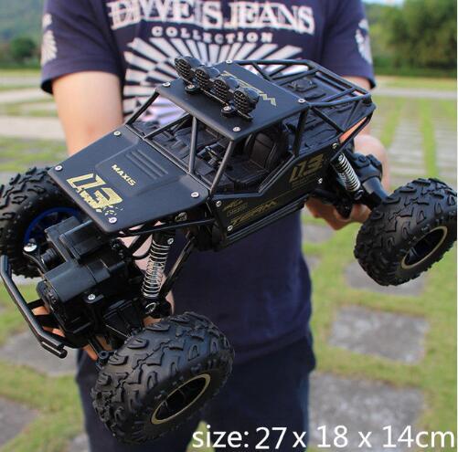 4WD RC Cars Updated Version 2.4G Radio Control RC Cars Toys Buggy High Speed Trucks Off-Road Trucks Toys For Children 0 - Tophatter Daily Deals