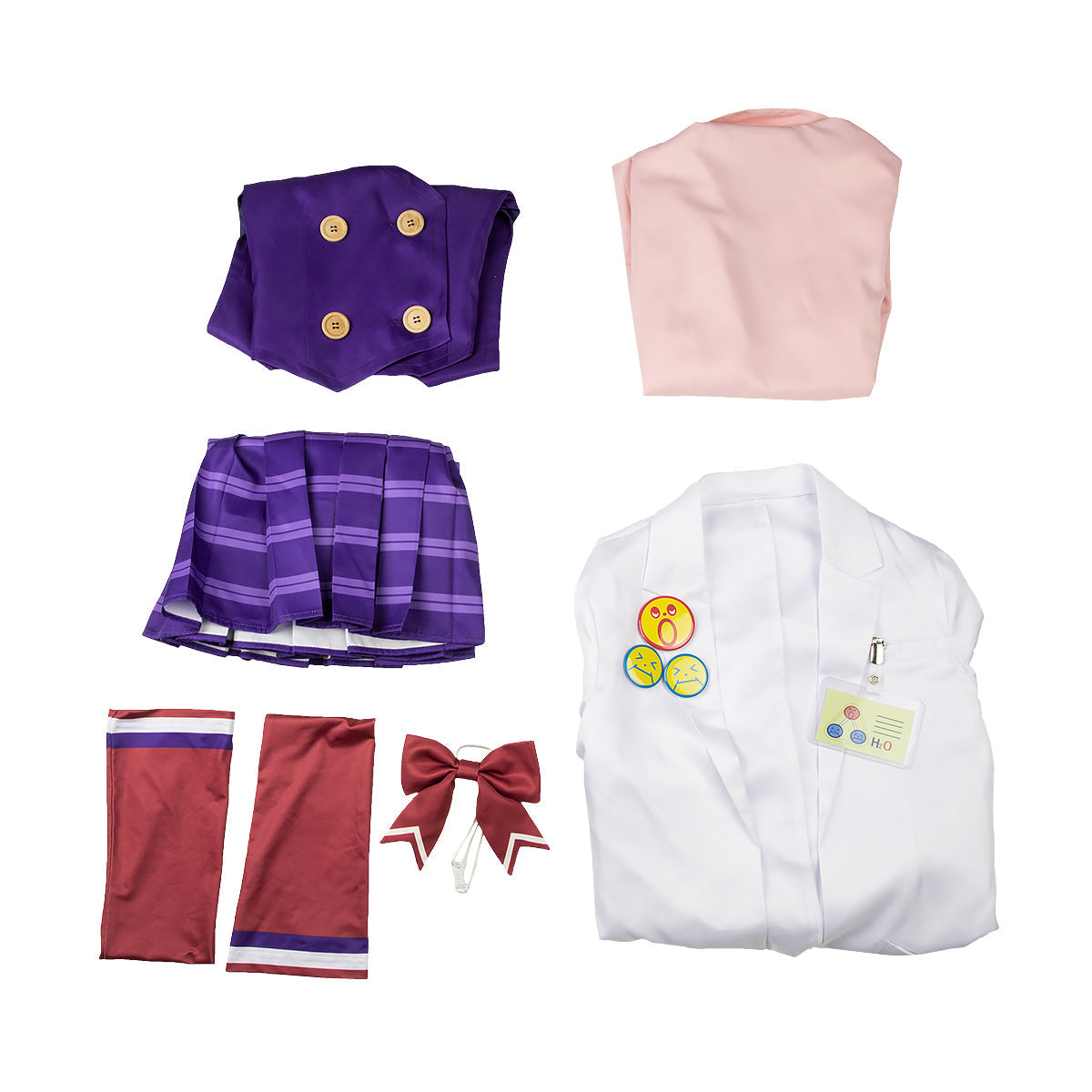 Ace Attorney Gyakuten Saiban Ema Skye Uniform Cosplay Costume - Tophatter Daily Deals
