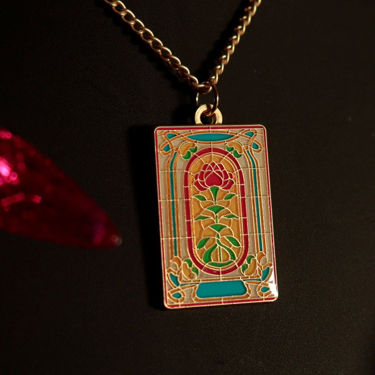 Stranger Things - Limited Edition Creel House Window Necklace Necklace - Tophatter Daily Deals
