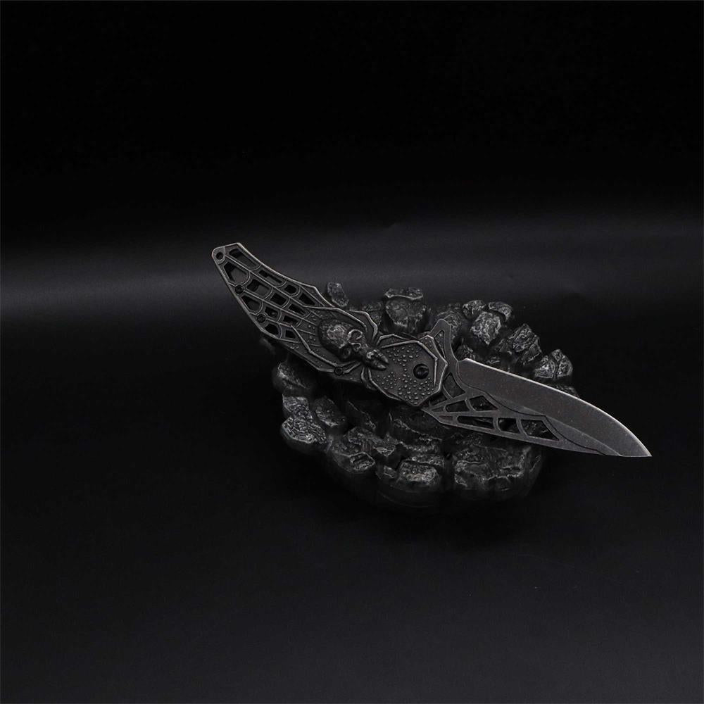 3D Skeleton Spider Folding Knife - Tophatter Daily Deals