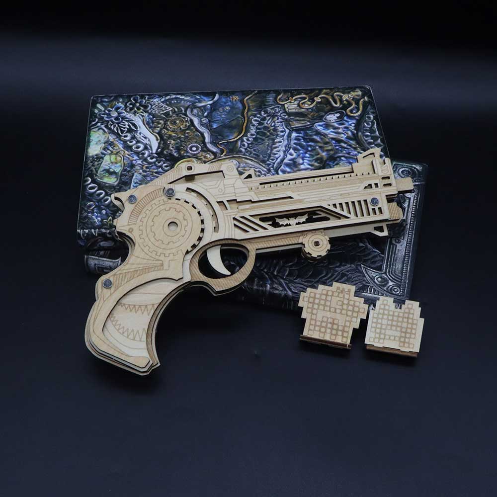 Hunting Gun 3D Rubber Band Gun Model Kit - Tophatter Daily Deals