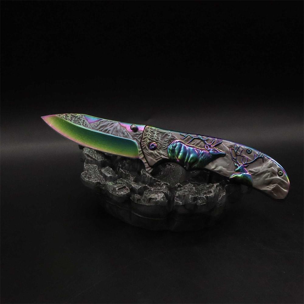 Fantastic Reindeer Folding Knife - Tophatter Daily Deals