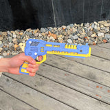 Battle Wolf 3D Gun Puzzle Wooden Rubber Band Gun Model Kit - Tophatter Daily Deals