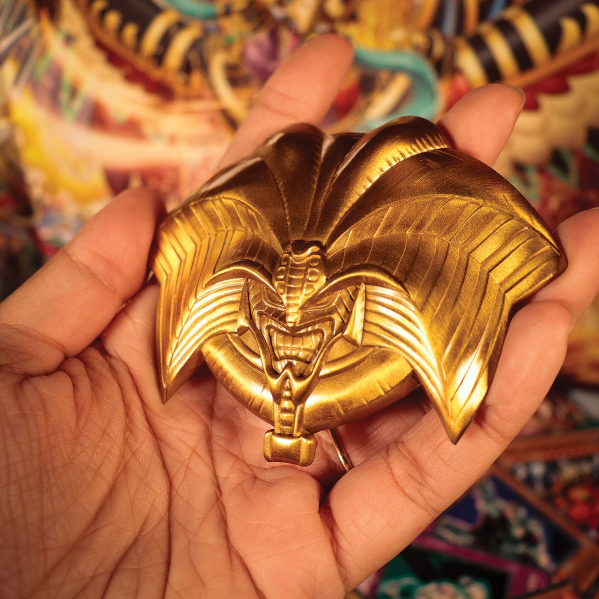 Yu-Gi-Oh! – Limited Edition Exodia Head Medallion Replica Coin - Tophatter Daily Deals