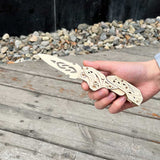 Wooden Shadow Knife 3D Puzzle Model - Tophatter Daily Deals