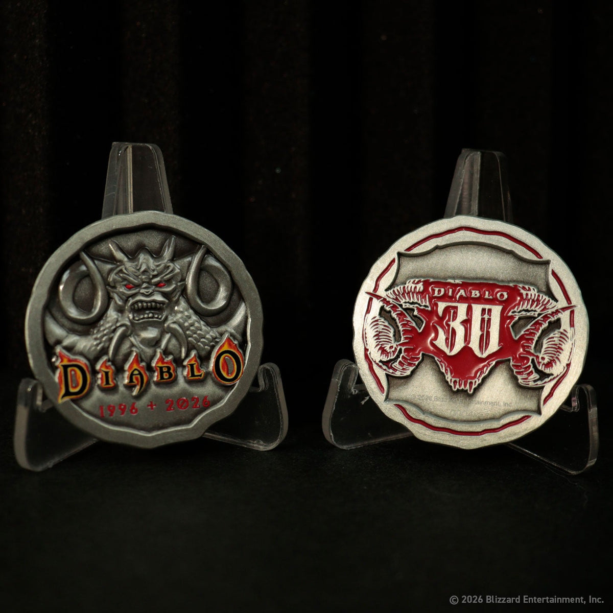 Diablo - Limited Edition 30th Anniversary Presentation Coin Replica Coin - Tophatter Daily Deals