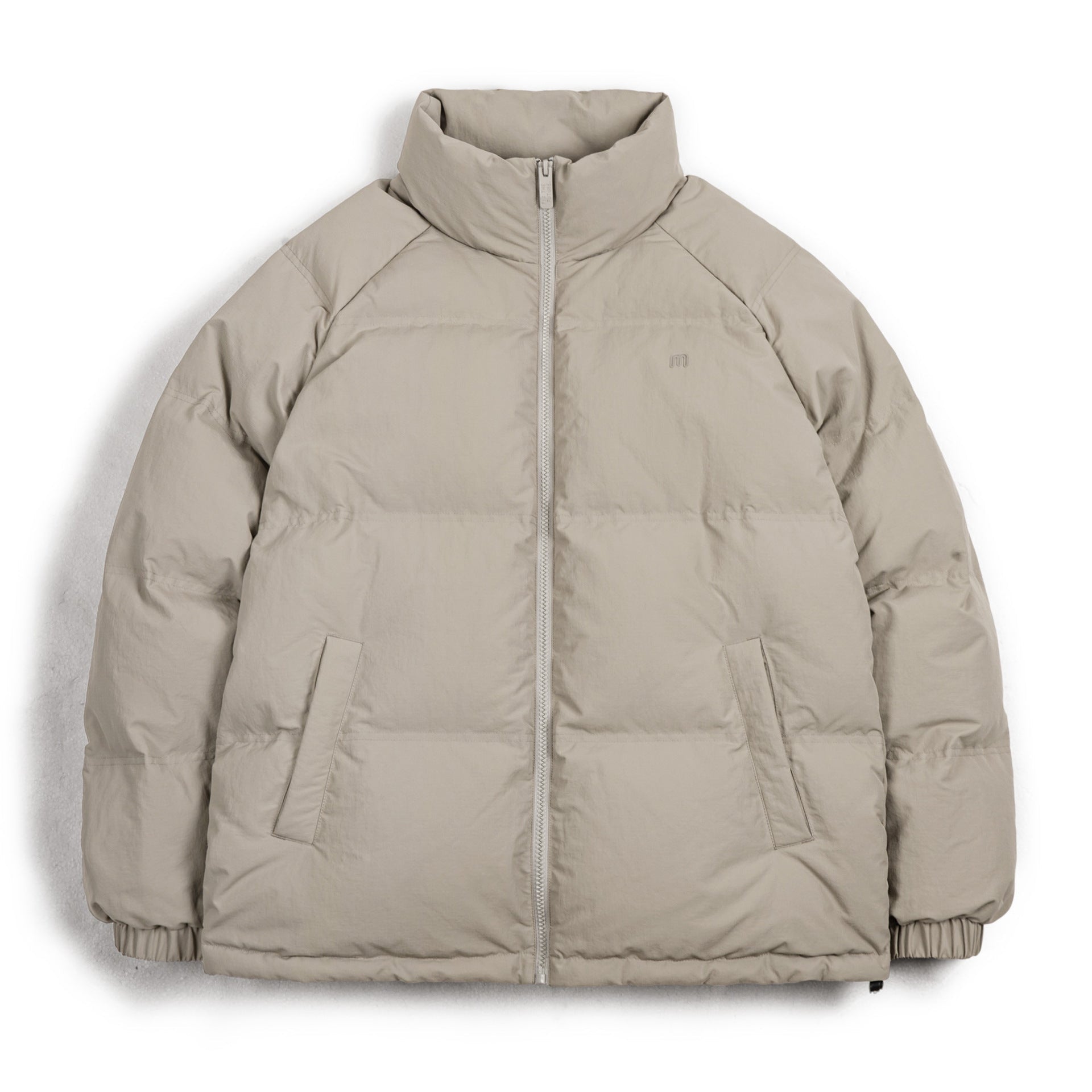 Insulating Men's Down Jacket - Boxy Puffer, Nylon, For City 3D Changing Face Moving Picture Frame - Tophatter Daily Deals
