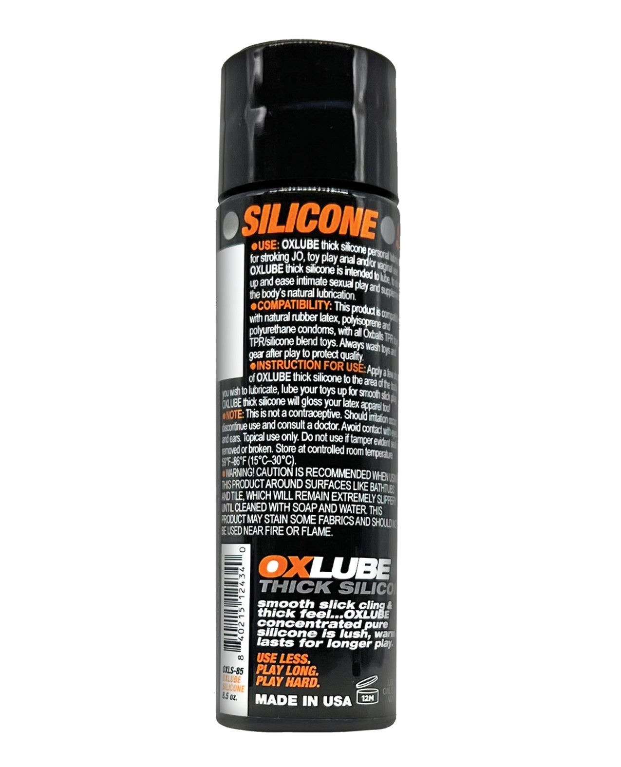THICK Silicone OXLube 250ml Premium Lubricant > Lube > Silicone - Tophatter Daily Deals