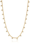 Zircon Decor Copper Necklace Necklaces - Tophatter Daily Deals