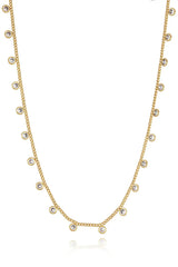 Zircon Decor Copper Necklace Necklaces - Tophatter Daily Deals