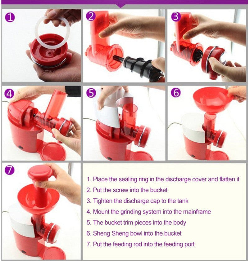 BigSwirlio Frozen Fruit Machine ice cream house full automatic mini slush machine home ice cream machine 0 - Tophatter Daily Deals