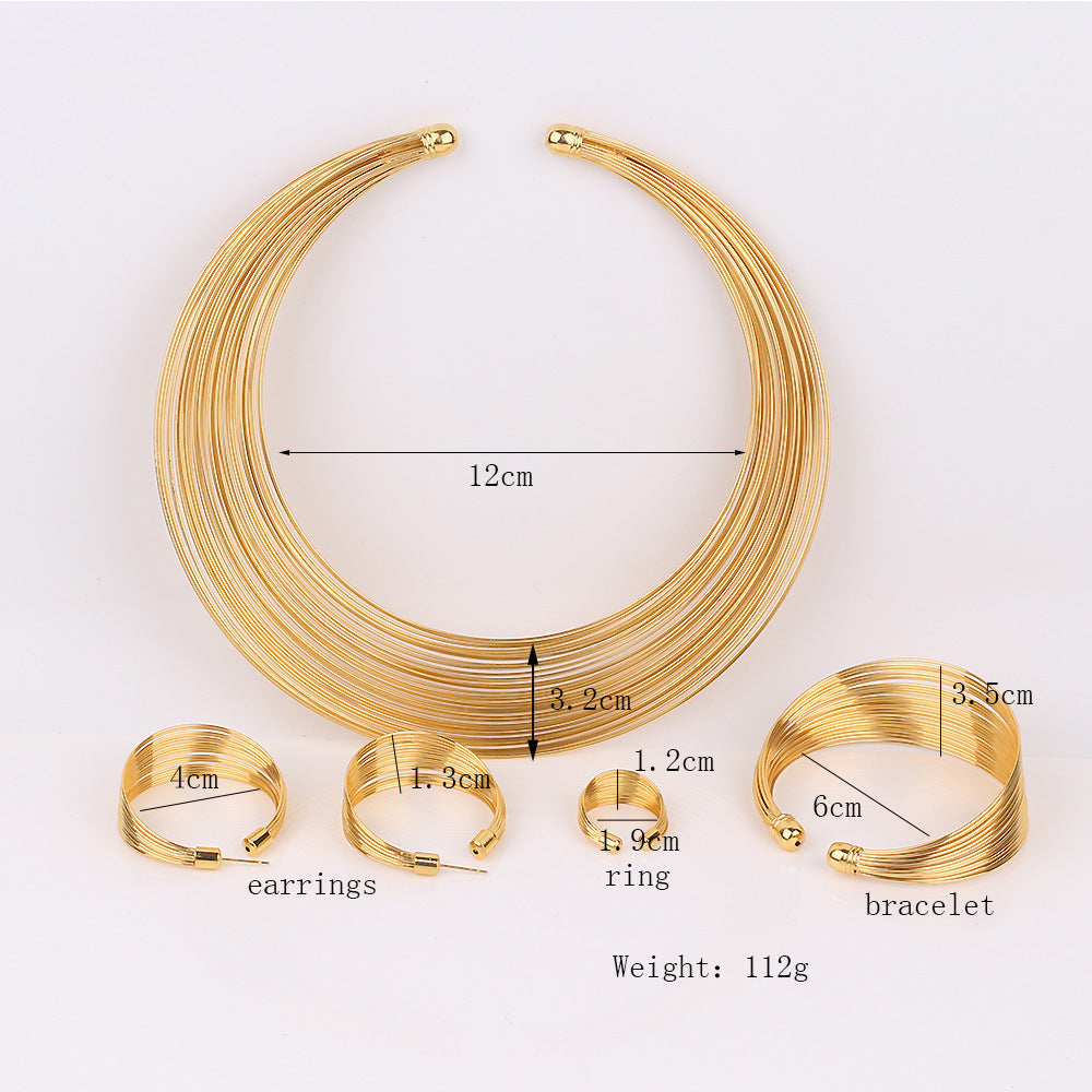 Bracelet Ring Jewelry Set 0 - Tophatter Daily Deals