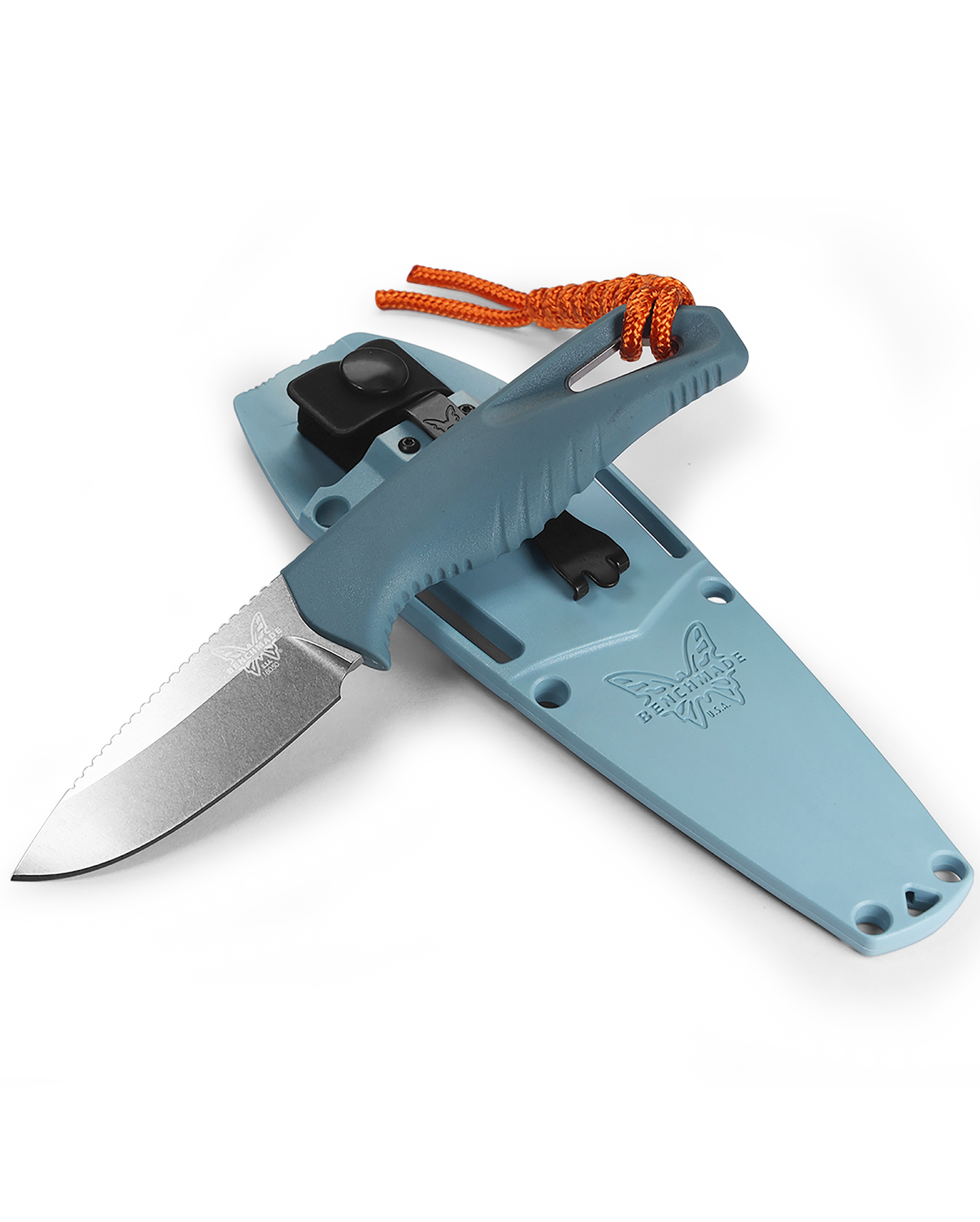Benchmade Intersect - Depth Blue Santoprene Handle - CPM-Magnacut - 18050 Knives - Tophatter Daily Deals