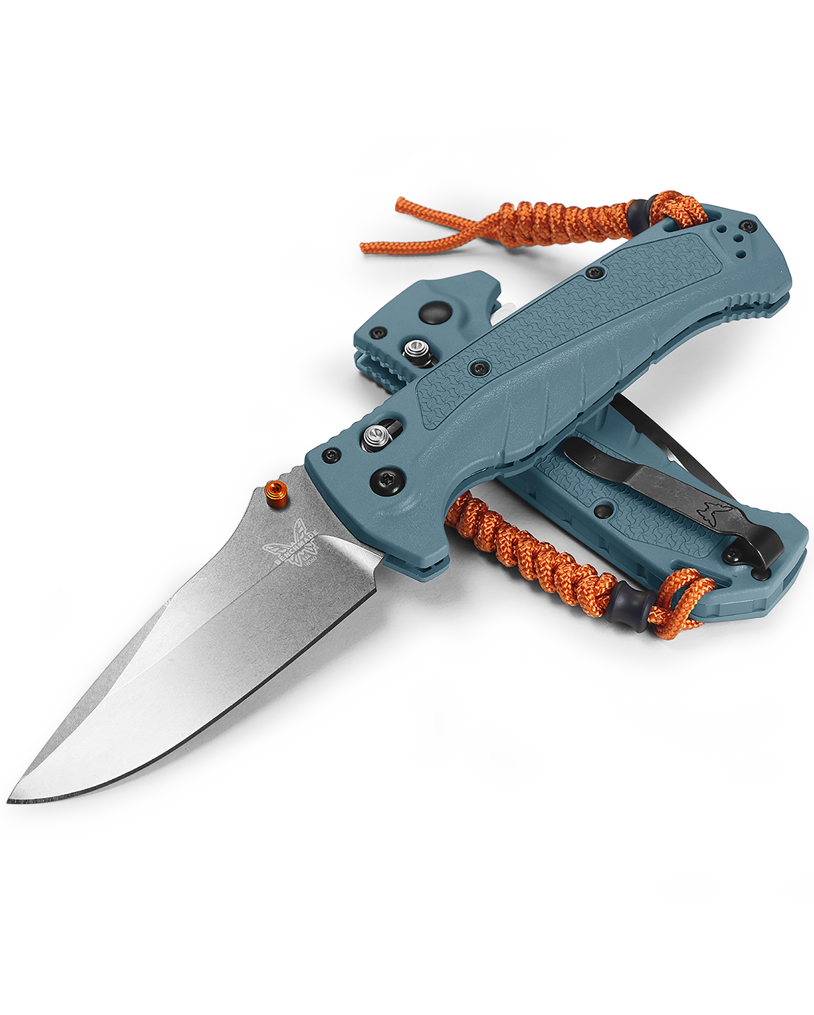 Benchmade Adira - Depth Blue Grivory Handle - Axis Lock - CPM-Magnacut - 18060 Knives - Tophatter Daily Deals