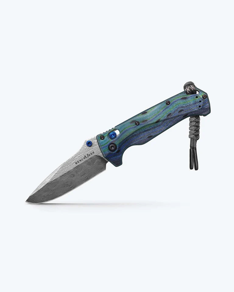 Benchmade Mini Adira - Limited Edition - GCarta Handle - Axis Lock - Damasteel Blade - 18065-2501 Knives - Tophatter Daily Deals