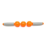 Anti Cellulite Massager Stick Anti-Cellulite Trigger Point Stick Body Foot Face Leg Slimming Massage Muscle Roller Three rounds orange 0 - Tophatter Daily Deals