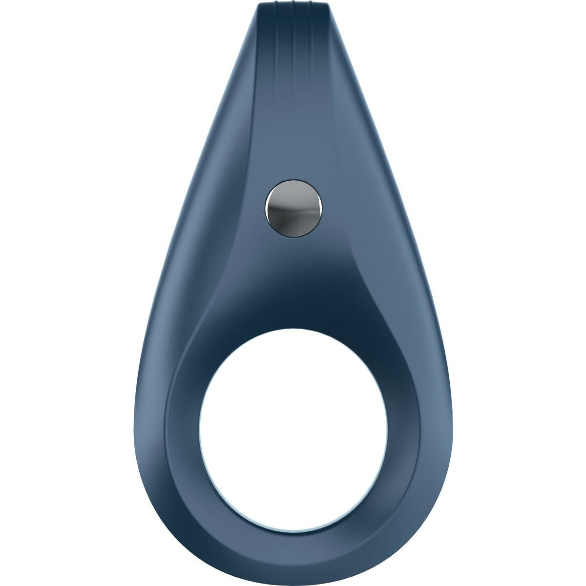 Satisfyer Rings Narrow Vibrating Silicone Cock Ring in Blue Vibrating Cock Ring - Tophatter Daily Deals