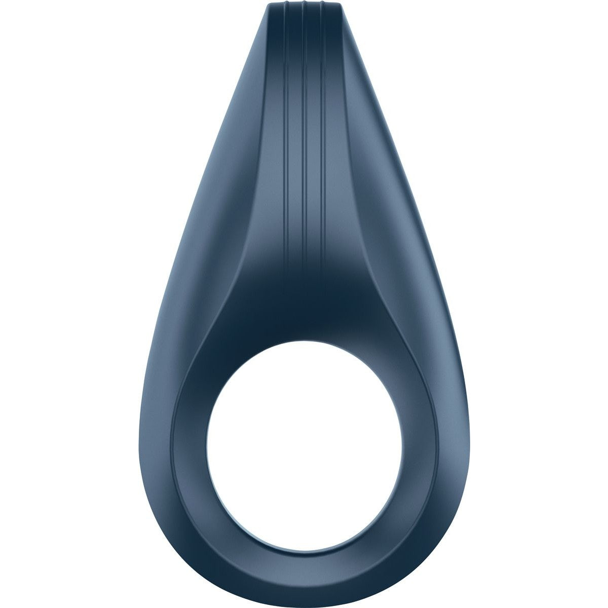 Satisfyer Rings Narrow Vibrating Silicone Cock Ring in Blue Vibrating Cock Ring - Tophatter Daily Deals