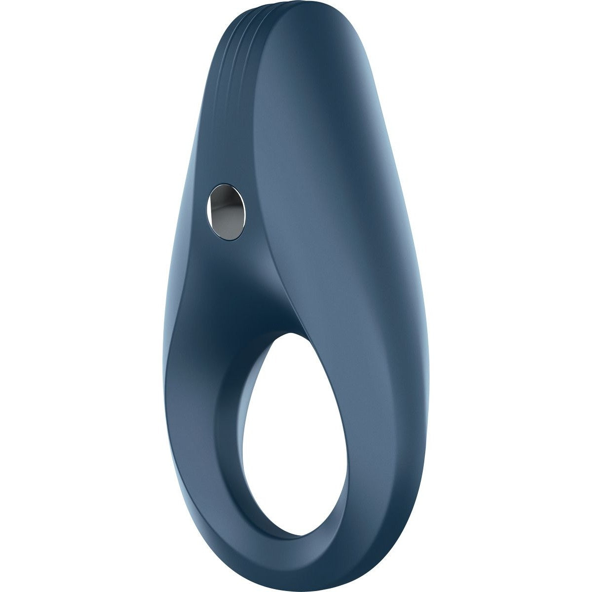 Satisfyer Rings Narrow Vibrating Silicone Cock Ring in Blue Vibrating Cock Ring - Tophatter Daily Deals