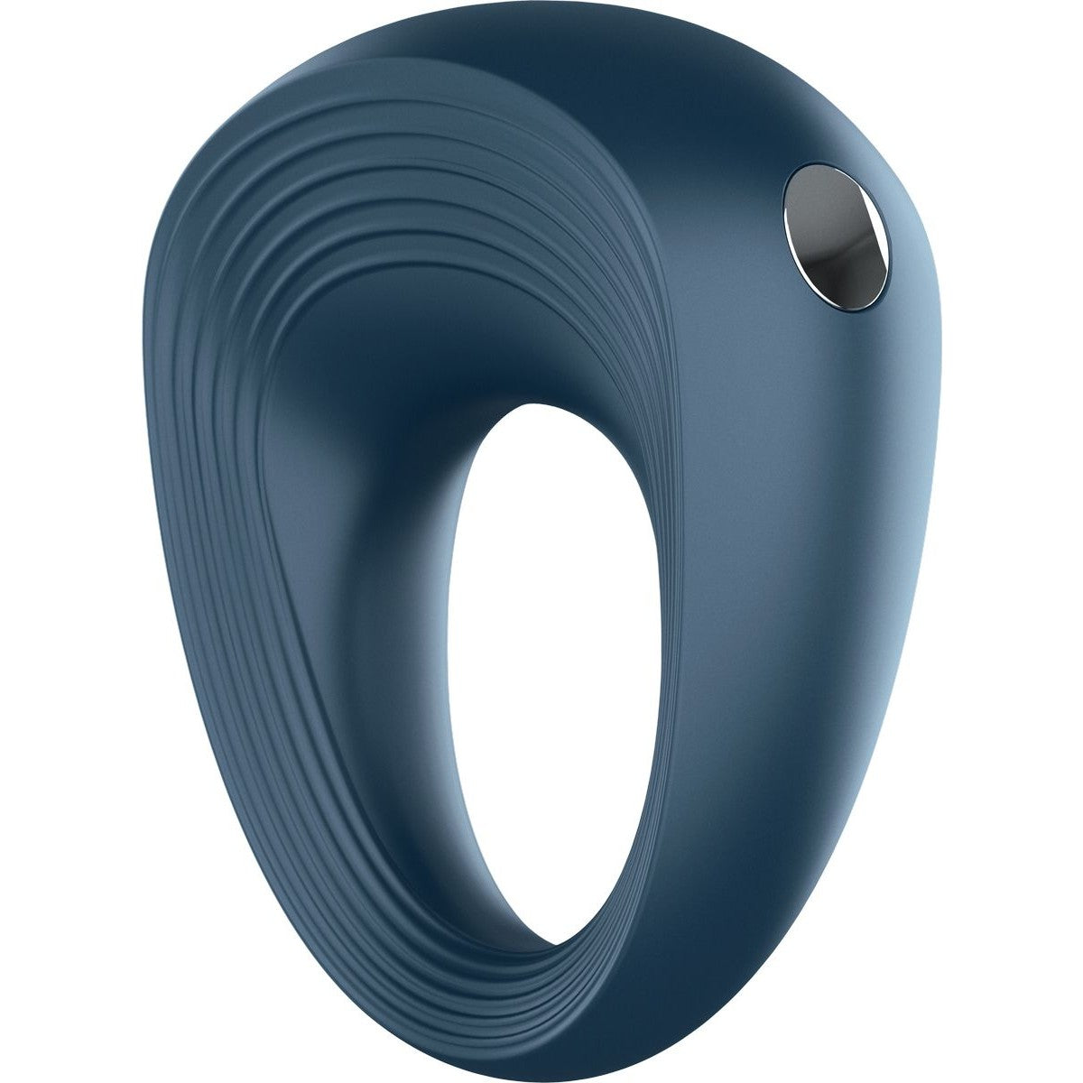 Satisfyer Rings Round Vibrating Silicone Cock Ring in Blue Vibrating Cock Ring - Tophatter Daily Deals