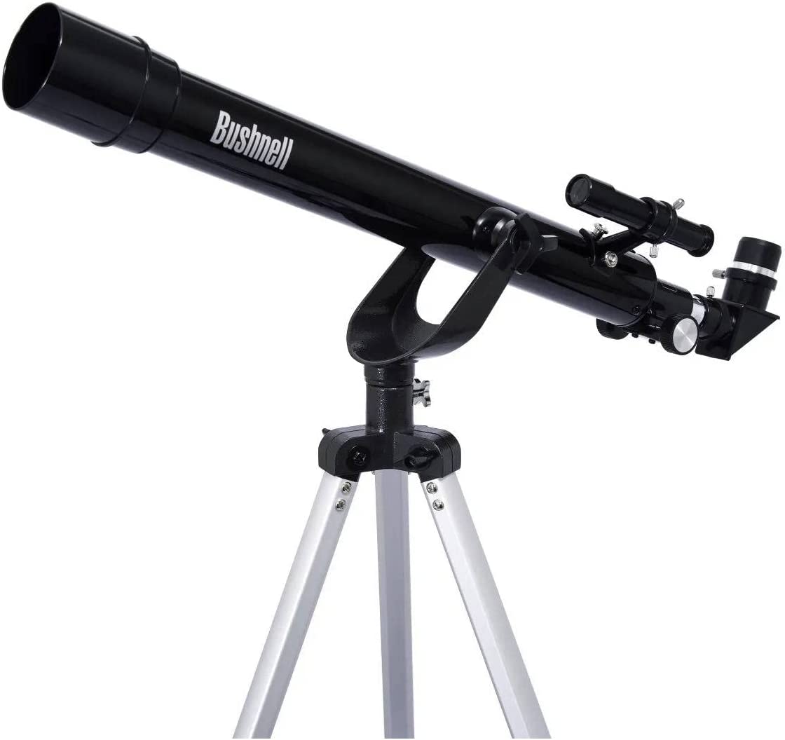 Bushnell Refractor 600x50mm (300X) Telescope, Deep Space Viewing Telescope - Tophatter Daily Deals