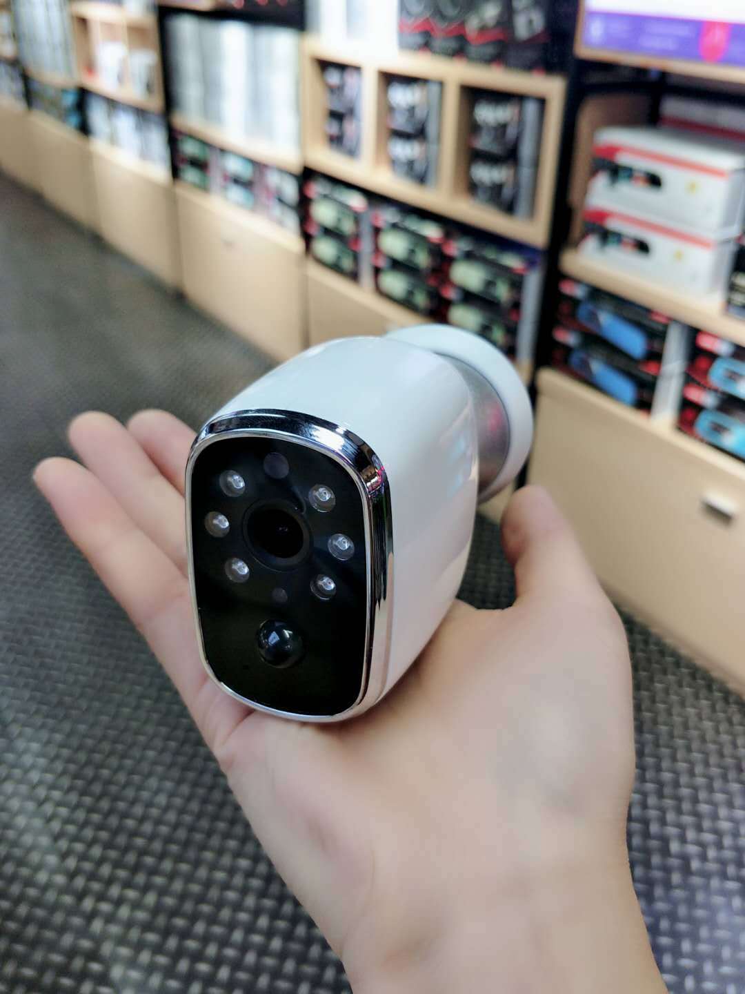 Battery Powered WiFi Wireless Security IP Camera PIR Surveillance Camera 0 - Tophatter Daily Deals