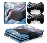 0131-0155 PS4 Pro game machine host Sticker Anti scraping geometric pattern sticker 1 3 12 0 - Tophatter Daily Deals