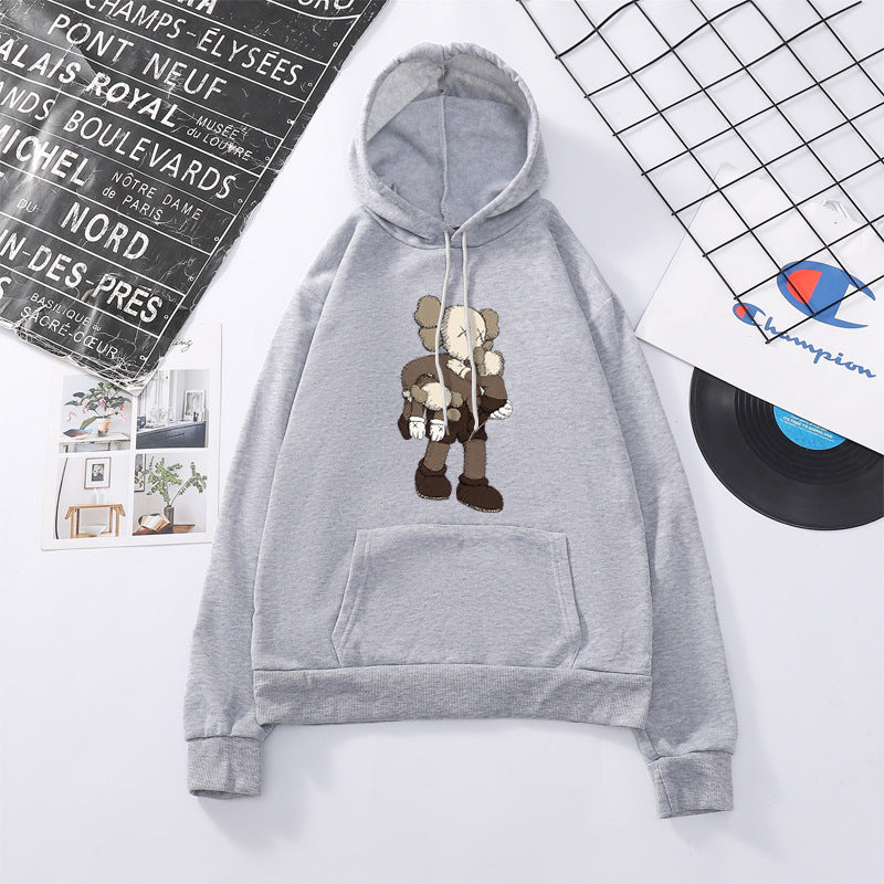 Oversized Cozy Women’s Hoodie - Relaxed Fleece, Casual Grey 3D Changing Face Moving Picture Frame - Tophatter Daily Deals