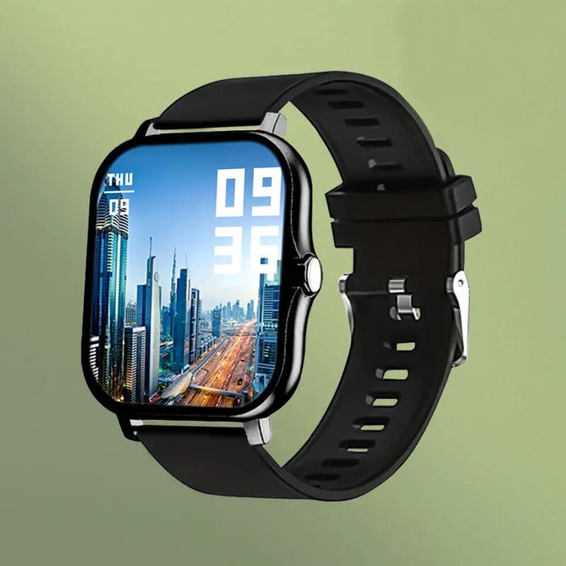 Full Touch Screen Smart Watch Black Unbranded Smart Watch - Tophatter Daily Deals