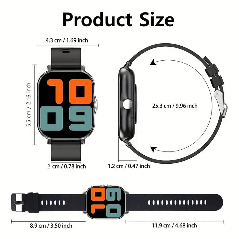 Full Touch Screen Smart Watch Unbranded Smart Watch - Tophatter Daily Deals