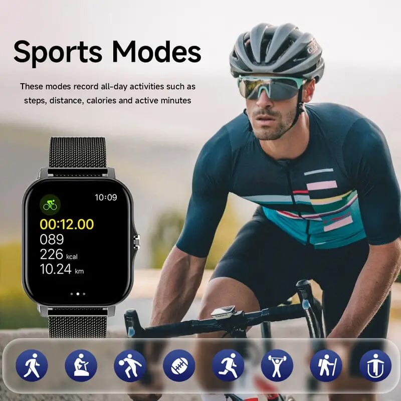 Full Touch Screen Smart Watch Unbranded Smart Watch - Tophatter Daily Deals