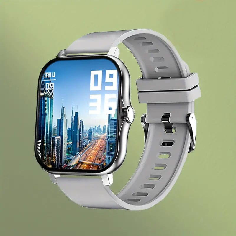 Full Touch Screen Smart Watch Silver Unbranded Smart Watch - Tophatter Daily Deals